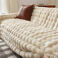 Luxurious Faux Fur Sofa/Couch Cover