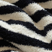 Minimalist Stripe Accent Throw Blanket