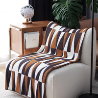 Modern Geometric Throw Blanket