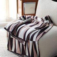 Modern Geometric Throw Blanket