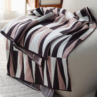 Modern Geometric Throw Blanket
