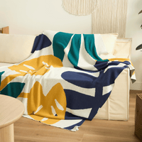 Paradise Palms Throw Blanket and Cushion Cover Set