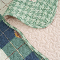 Plaid Scratch Guard Sofa Cover