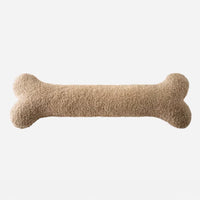 Plush Dog Bone-Shaped Pillow in Soft Hypoallergenic Fabric Perfect for Pet Lovers