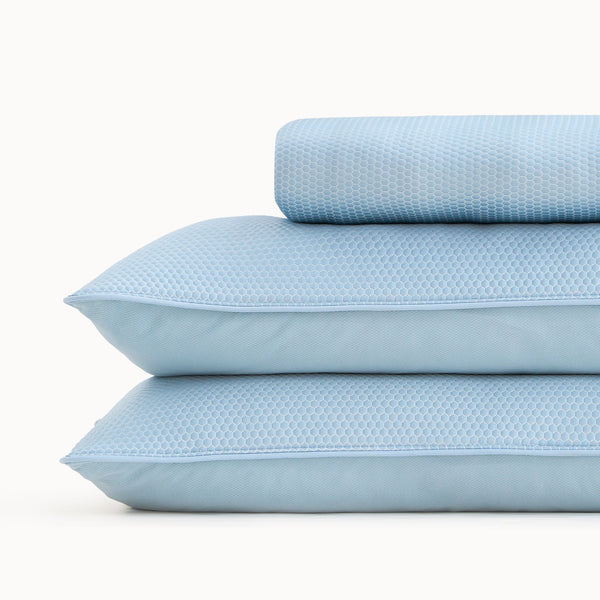 Premium Eco-Cool Mattress Topper Set - Pet Hair Repellent for Dog/Cat Families