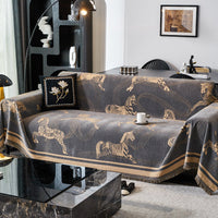 Regal Horse Patterned Sofa Cover