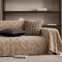 Textured Chevron Sofa/Couch Cover