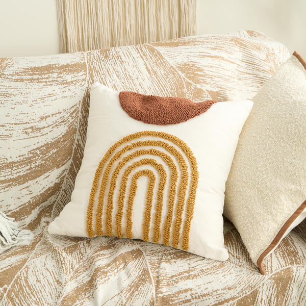 Tufted Arch Cushion Cover