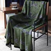 Zebra Safari Throw Blanket