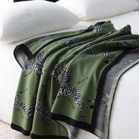 Zebra Safari Throw Blanket