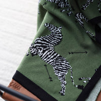Zebra Safari Throw Blanket