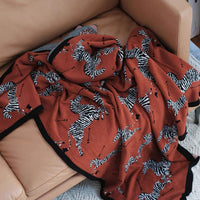 Zebra Safari Throw Blanket