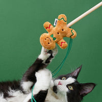 Gingerbread Man Cat Teaser